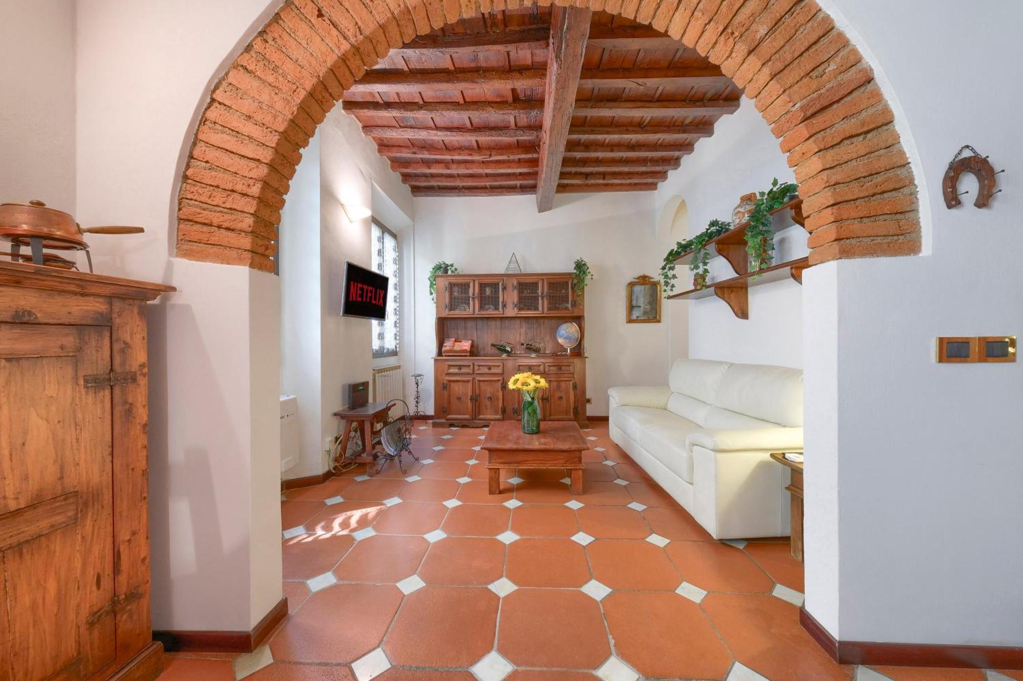Rustic Medieval House-Dimora Medievale Fiorentina Firenze Bagian luar foto