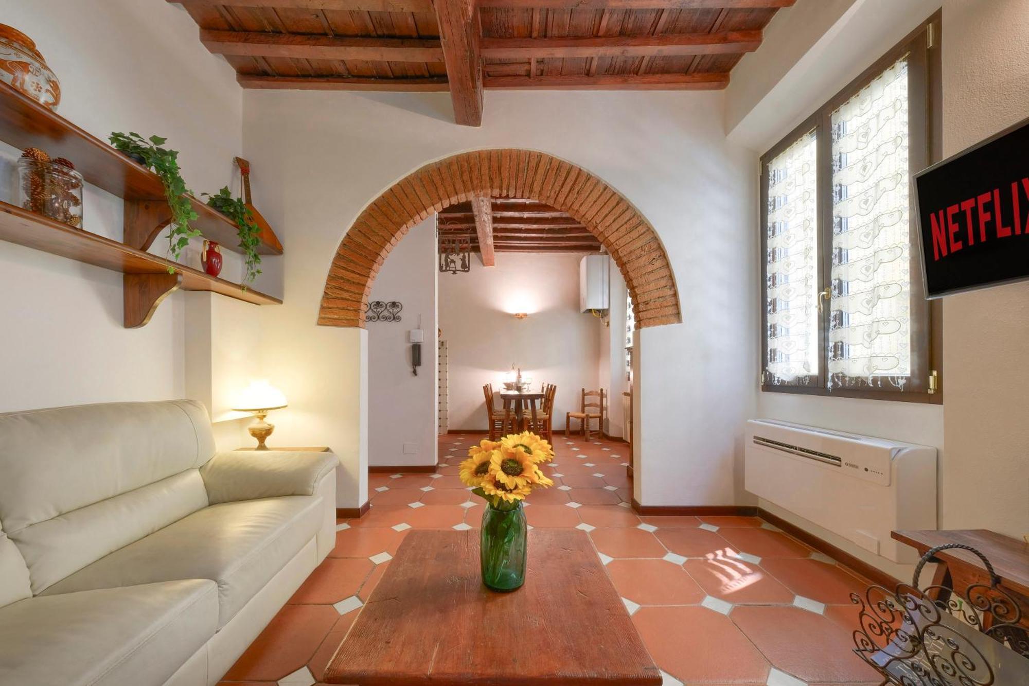 Rustic Medieval House-Dimora Medievale Fiorentina Firenze Bagian luar foto