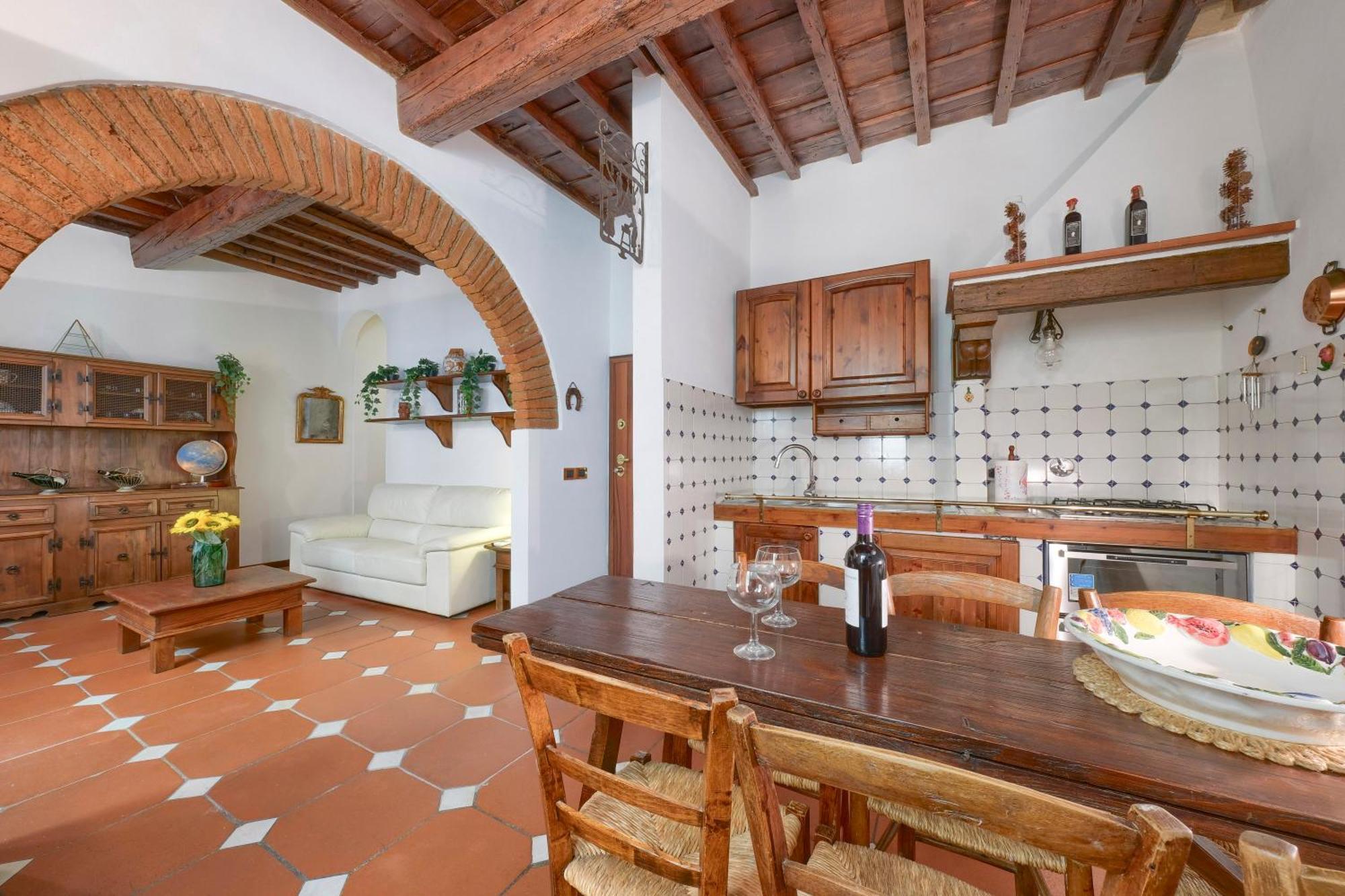 Rustic Medieval House-Dimora Medievale Fiorentina Firenze Bagian luar foto